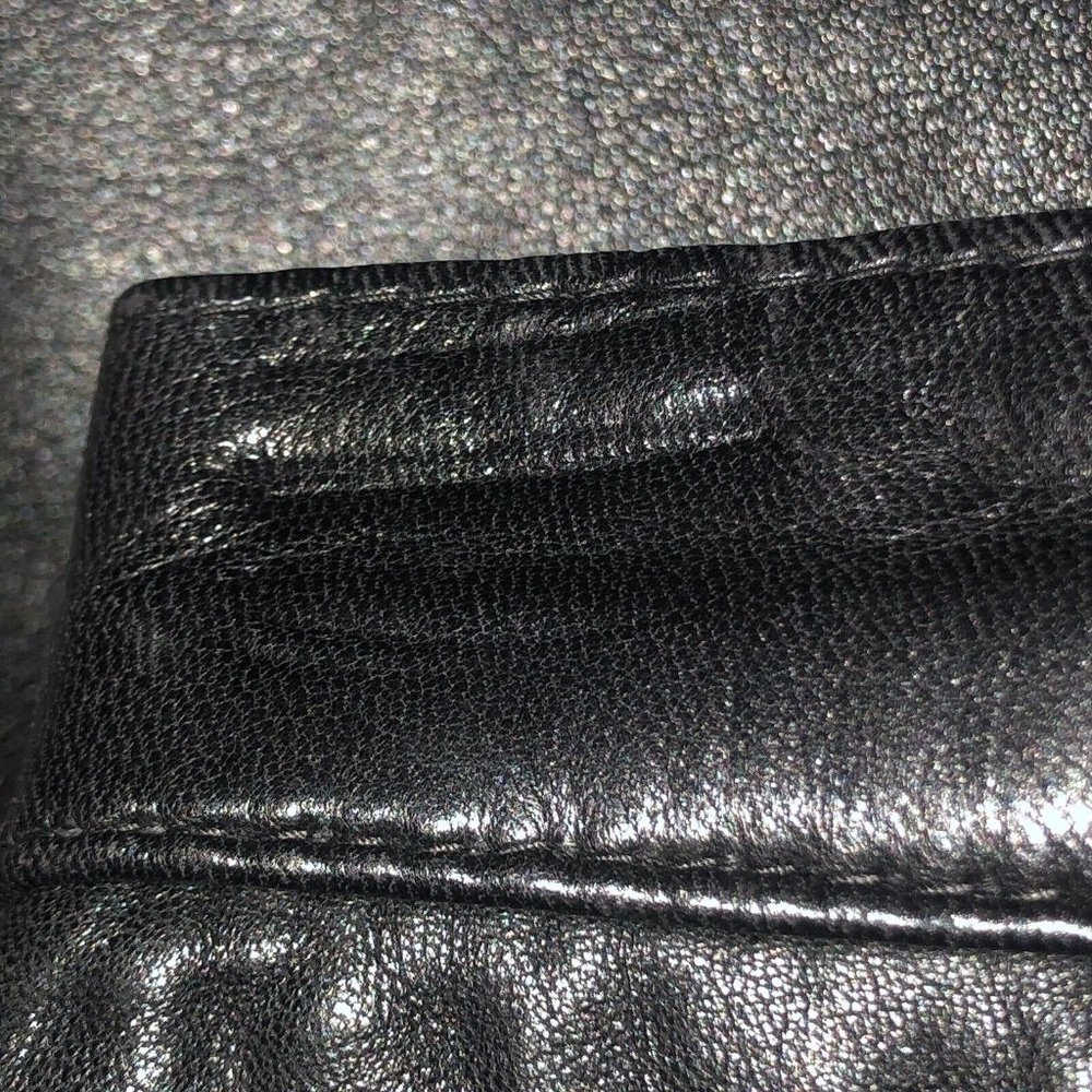 Siena Leather Skirt Womens 6 Used Black - Picture 5 of 16